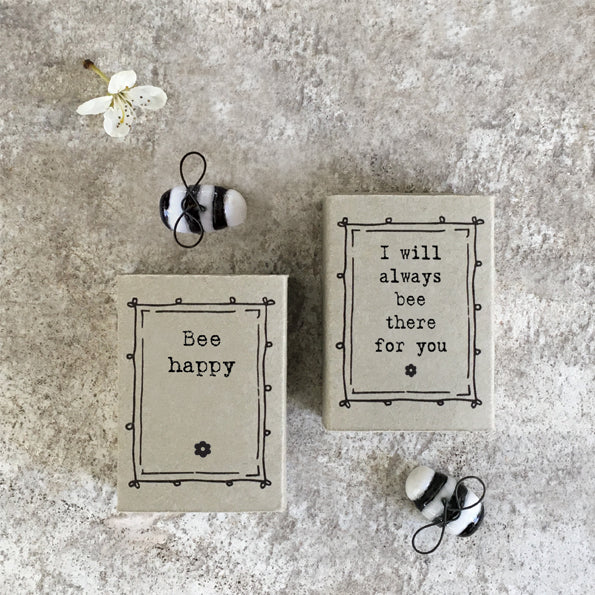 East of India "Bee Happy" Matchbox