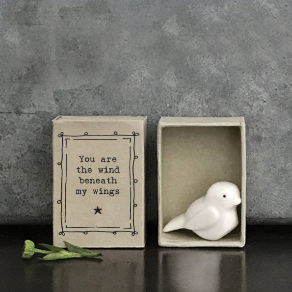 East of India Matchbox "Bird"