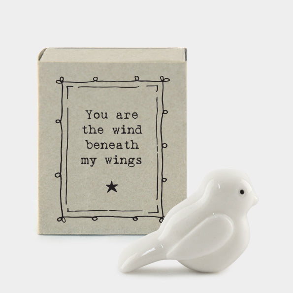 East of India Matchbox "Bird"