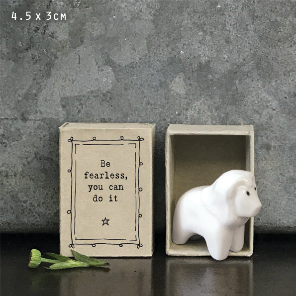 East of India Matchbox "Lion"