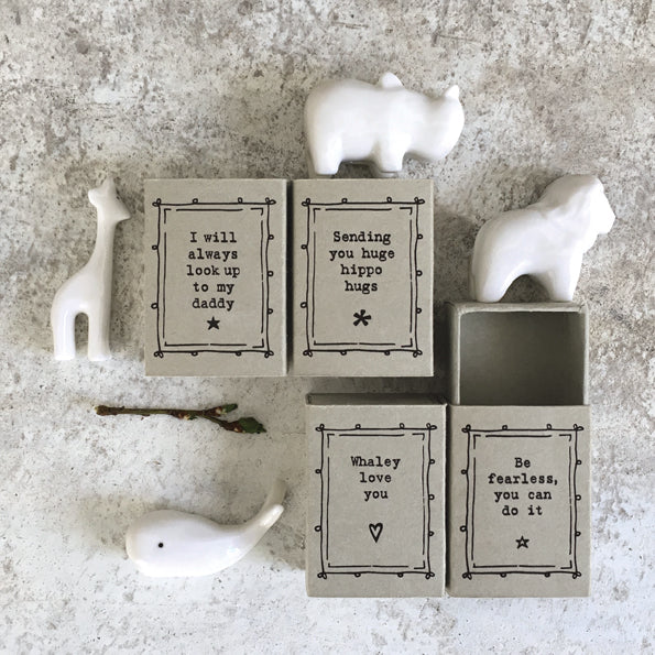 East of India Matchbox "Lion"