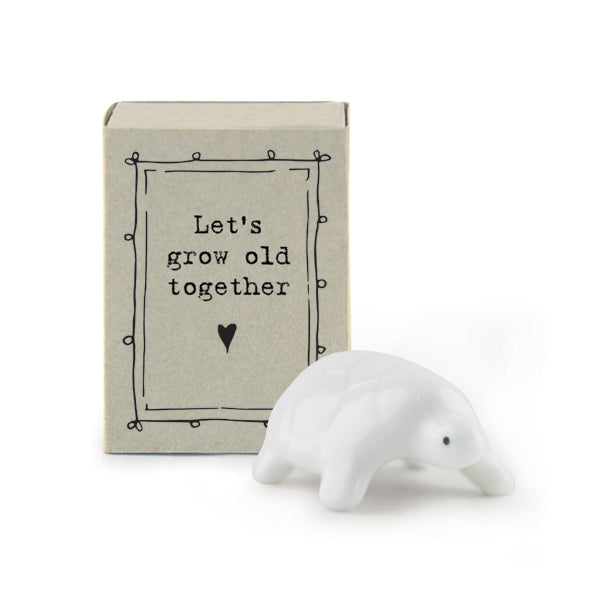 East of India Matchbox "Tortoise"