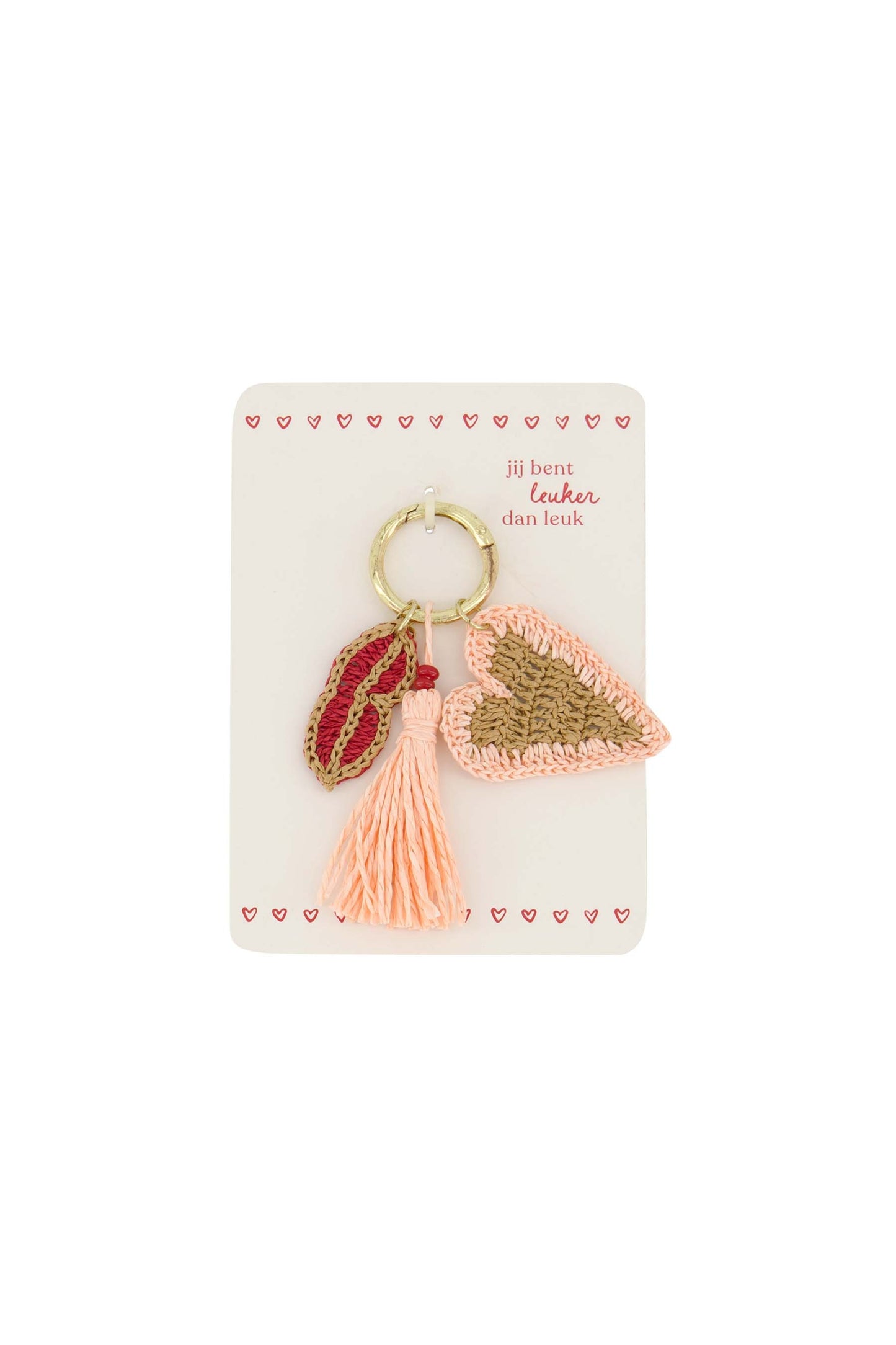 Zusss Sleutelhanger Hartje