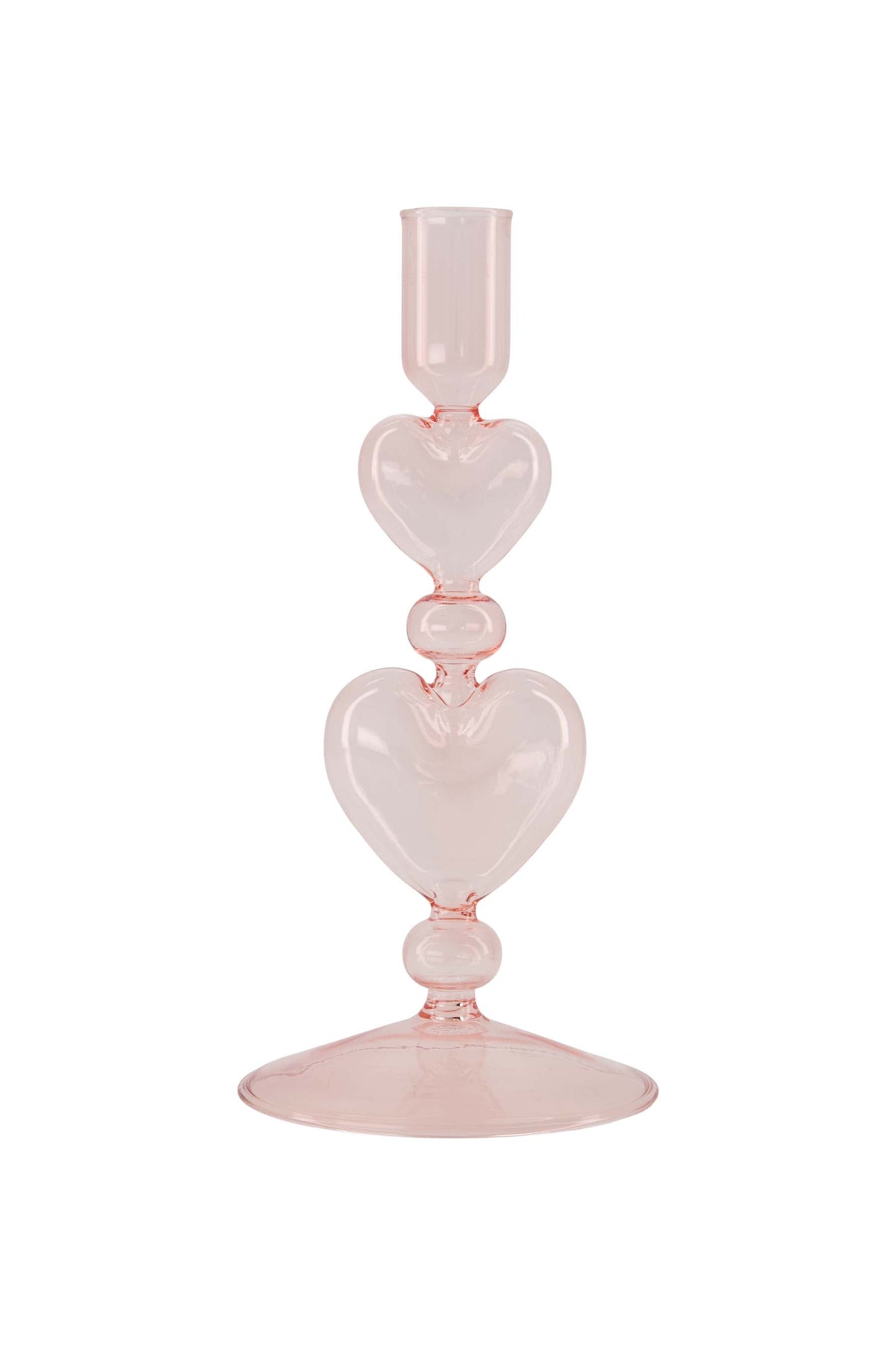 Zusss Kandelaar Hartje Roze