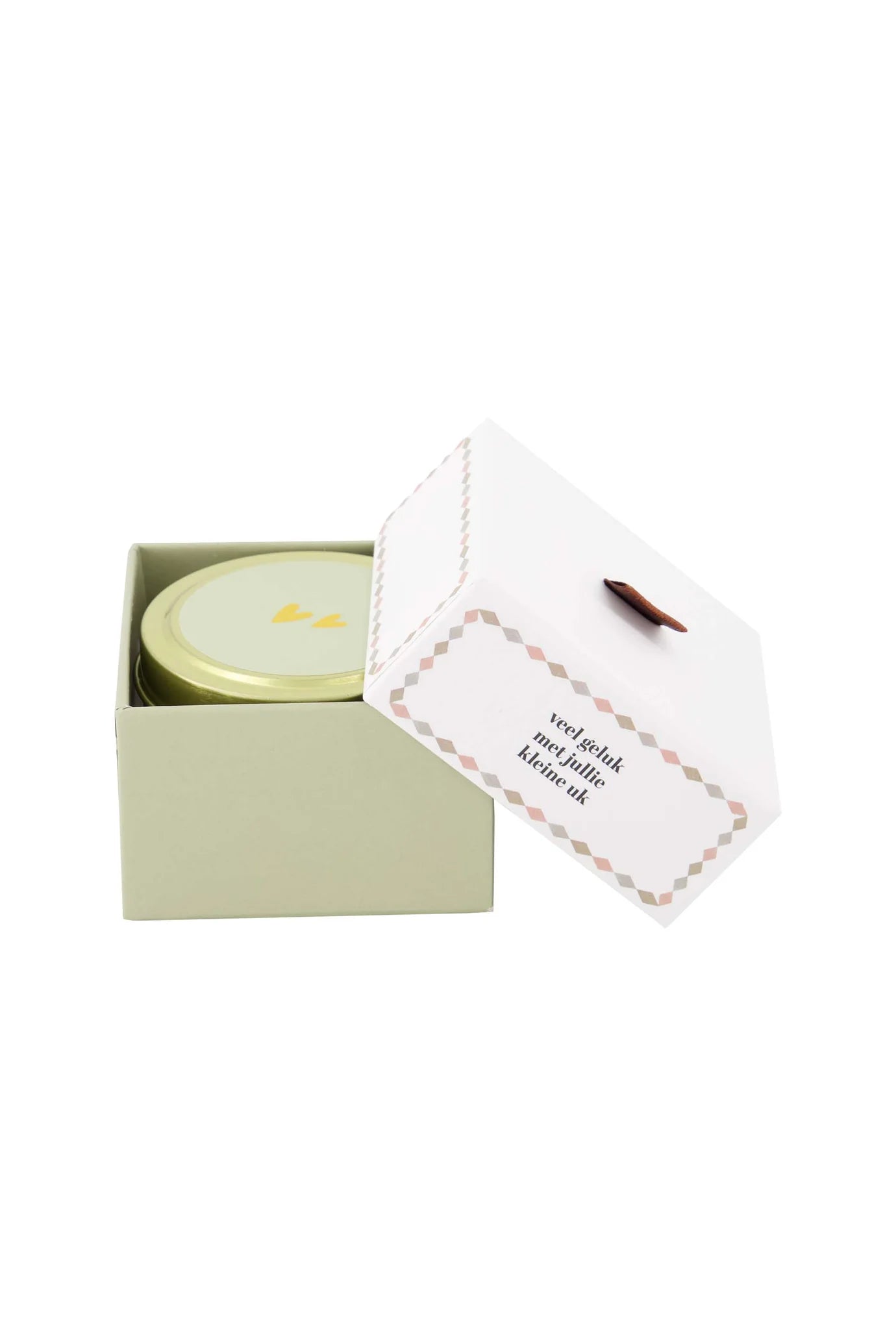 Zusss Geurkaarsje tinnen in doosje Kleine uk multicolor