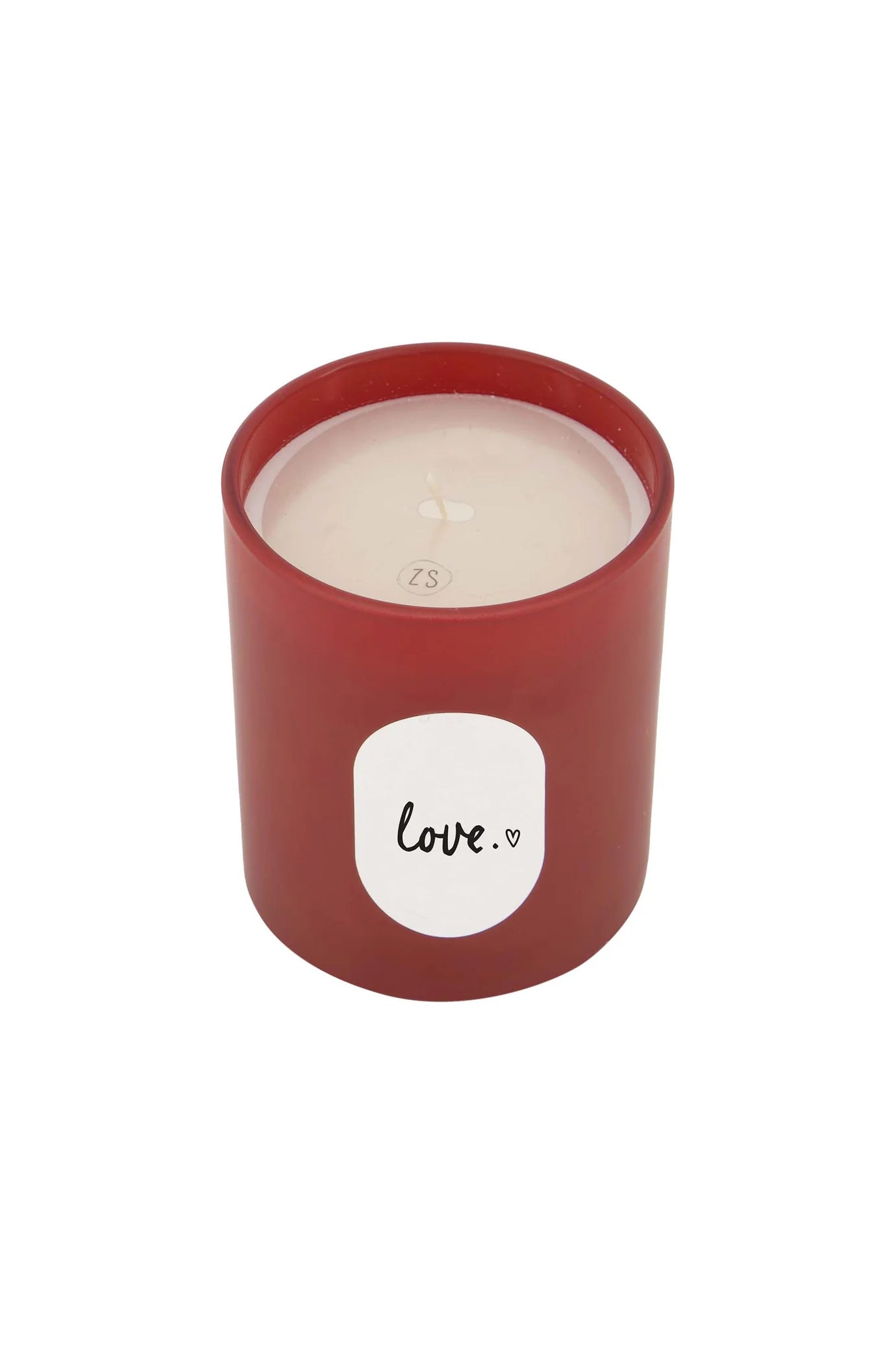 Zusss Geurkaars 'Love' rood