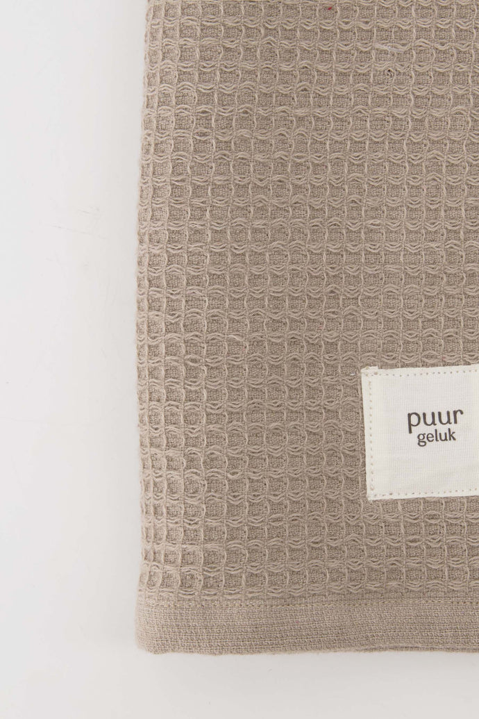 Zusss Gastendoekje Puur geluk zand