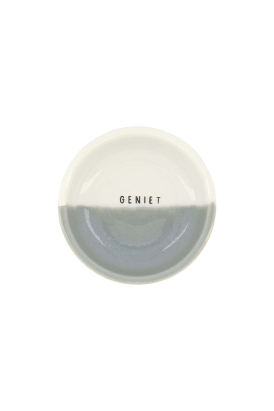 Zusss Dipschaaltje 'geniet'