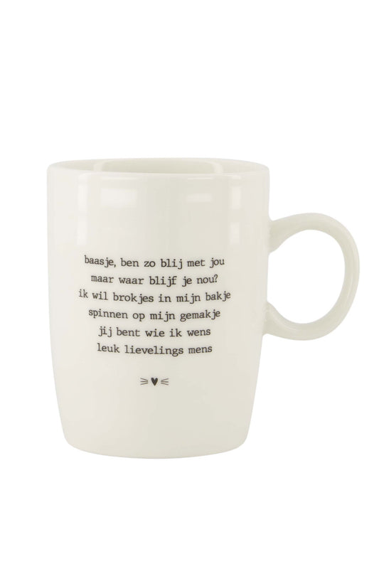 Zusss Theemok met oor voor baasje kat