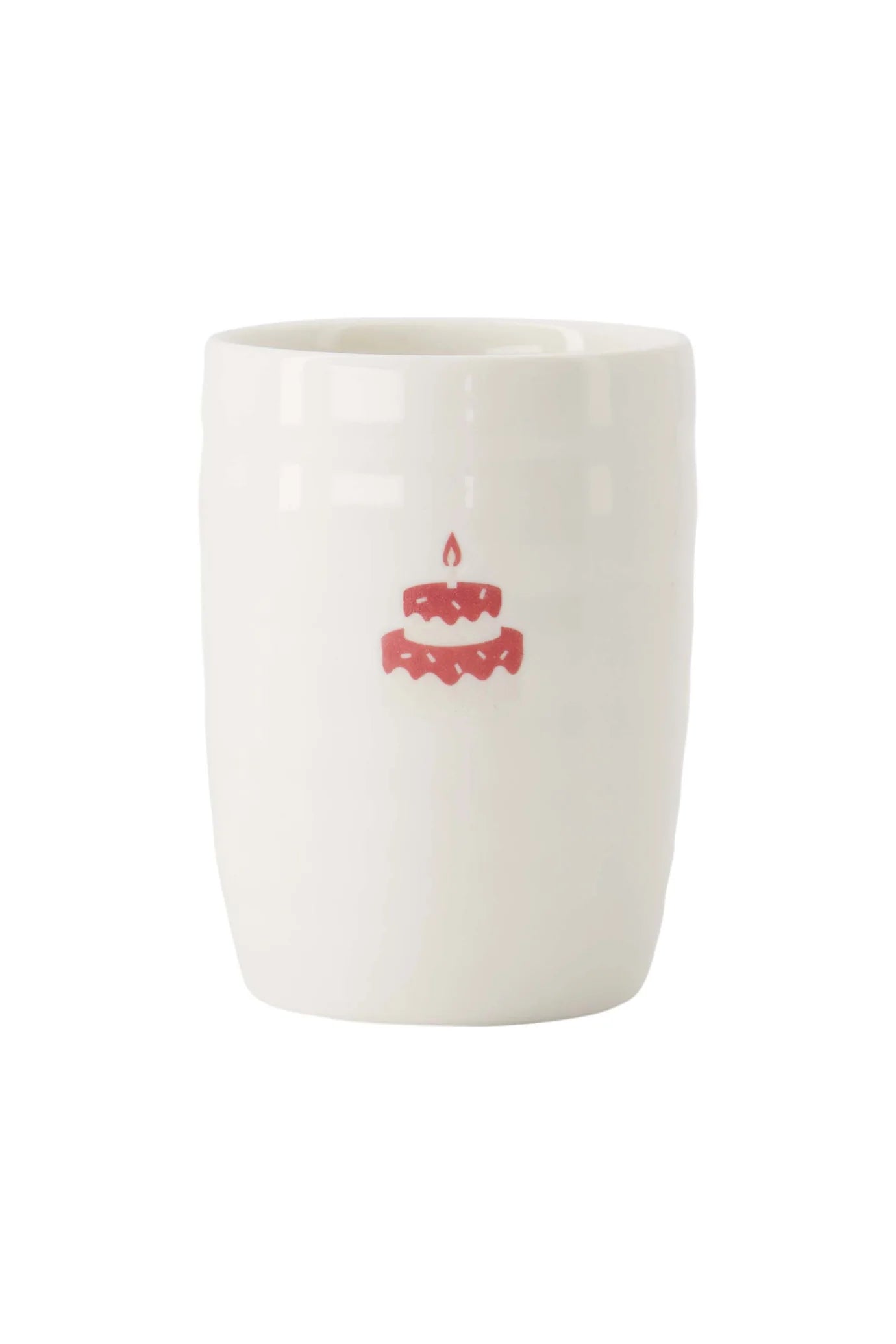 Zusss Koffiemok taart wit/roze