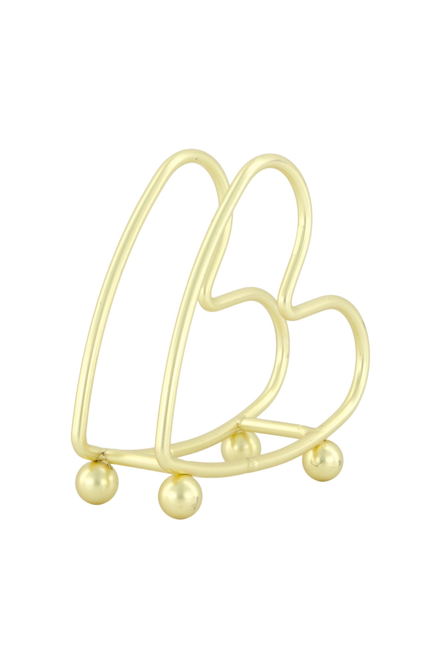 Zusss Servethouder Hartje - Goud