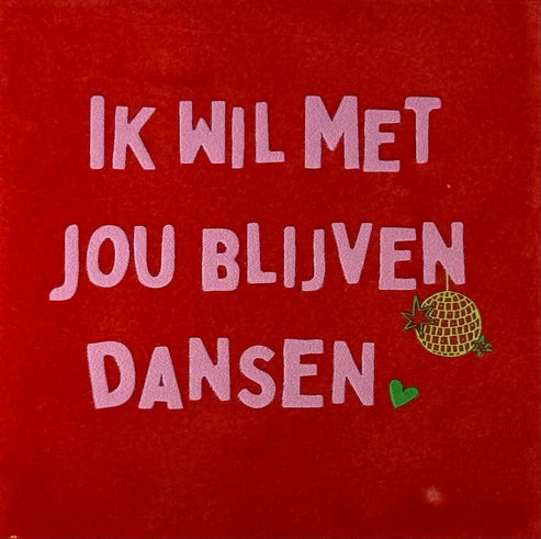 Yett Tegeltje 'Blijven Dansen'