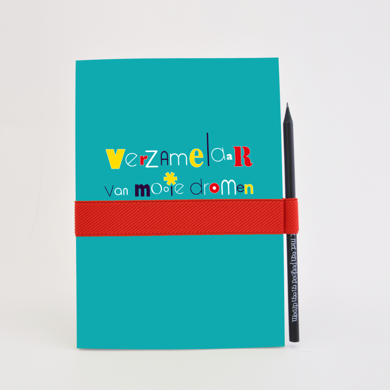 Symposion Schrijfblok 'Verzamelaar van mooie dromen'