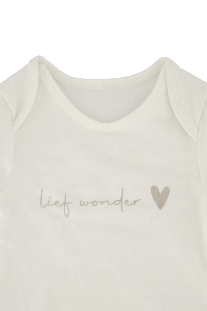 Zusss Rompertje in giftbox 'Lief wonder'