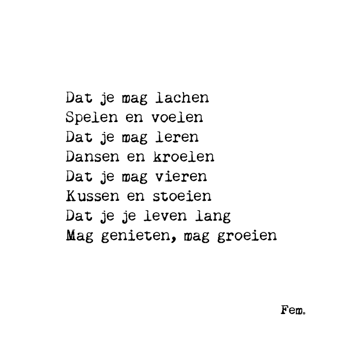 Papierpleziertjes - Zakje babygeluk