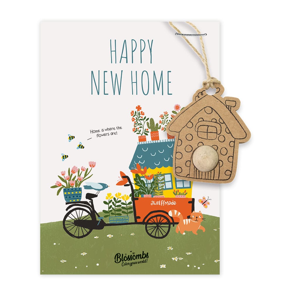 Blossombs Giftbox Happy New Home - 1 zaadbommetje