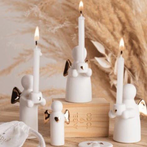 Räder Kaarsenhouder "Guardian Angel" - zilver