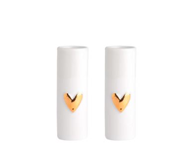 Mini vaasjes "Hart" - set van 2 - Räder