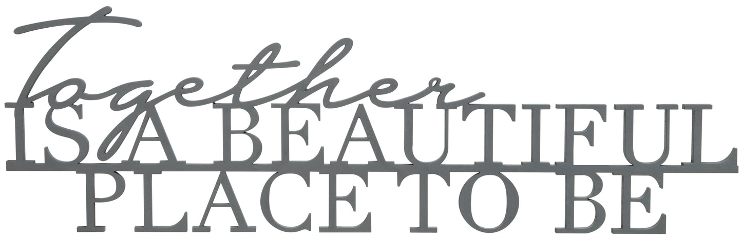 Räder Wandpoëzie "Together"