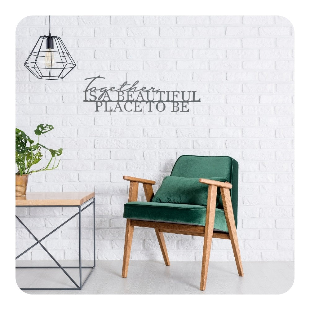 Räder Wandpoëzie "Together"