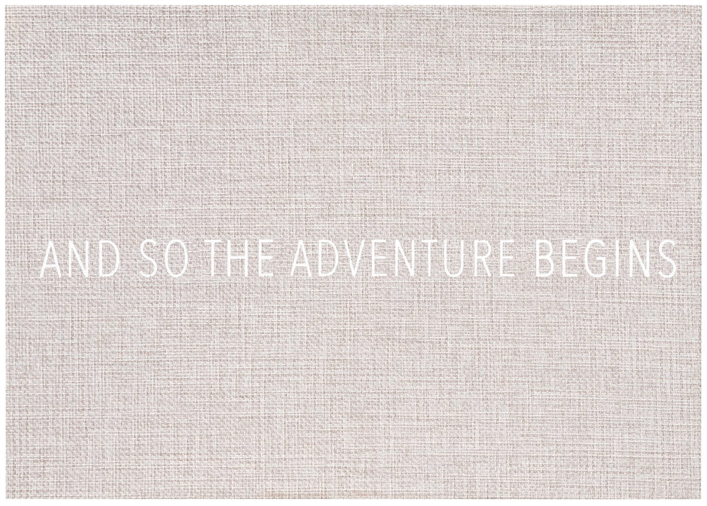 Herinneringendoos "And so the adventure begins" - Räder