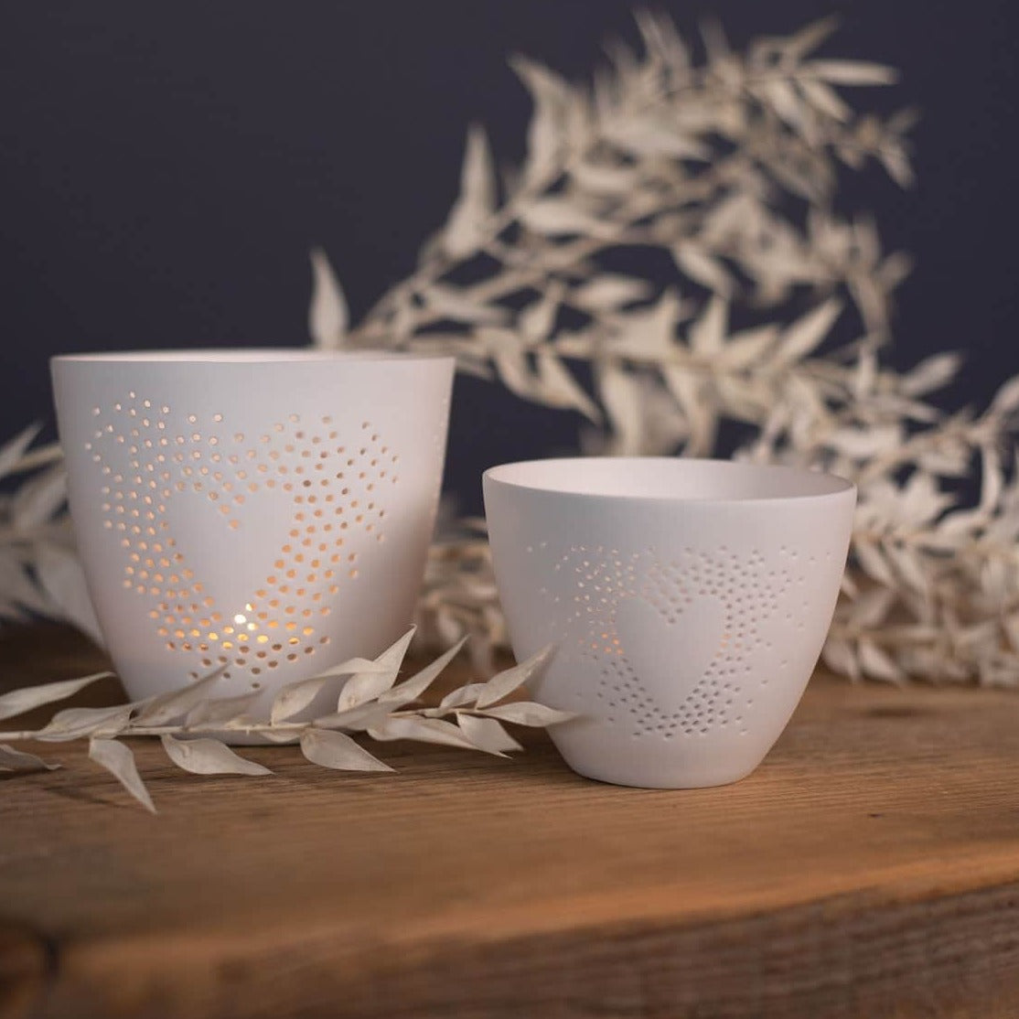 Räder Theelichtje "Hart" - Klein