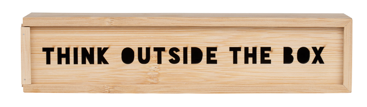 Pennendoos "Think outside the box" - Räder