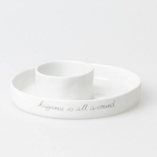 Räder Dipschaal 'Happiness is all around'