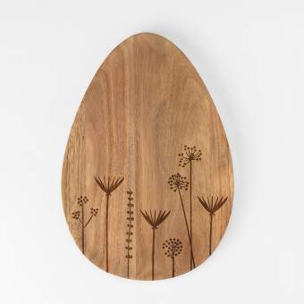 Räder Houtenschotel 'ei met bloemen'