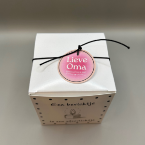 Vivir Sfeer - Een berichtje in een sfeerlichtje 'Lieve Oma'