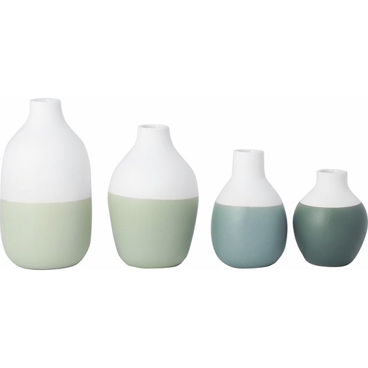 Räder mini vaasjes pastelgroen NIEUW - set van 4