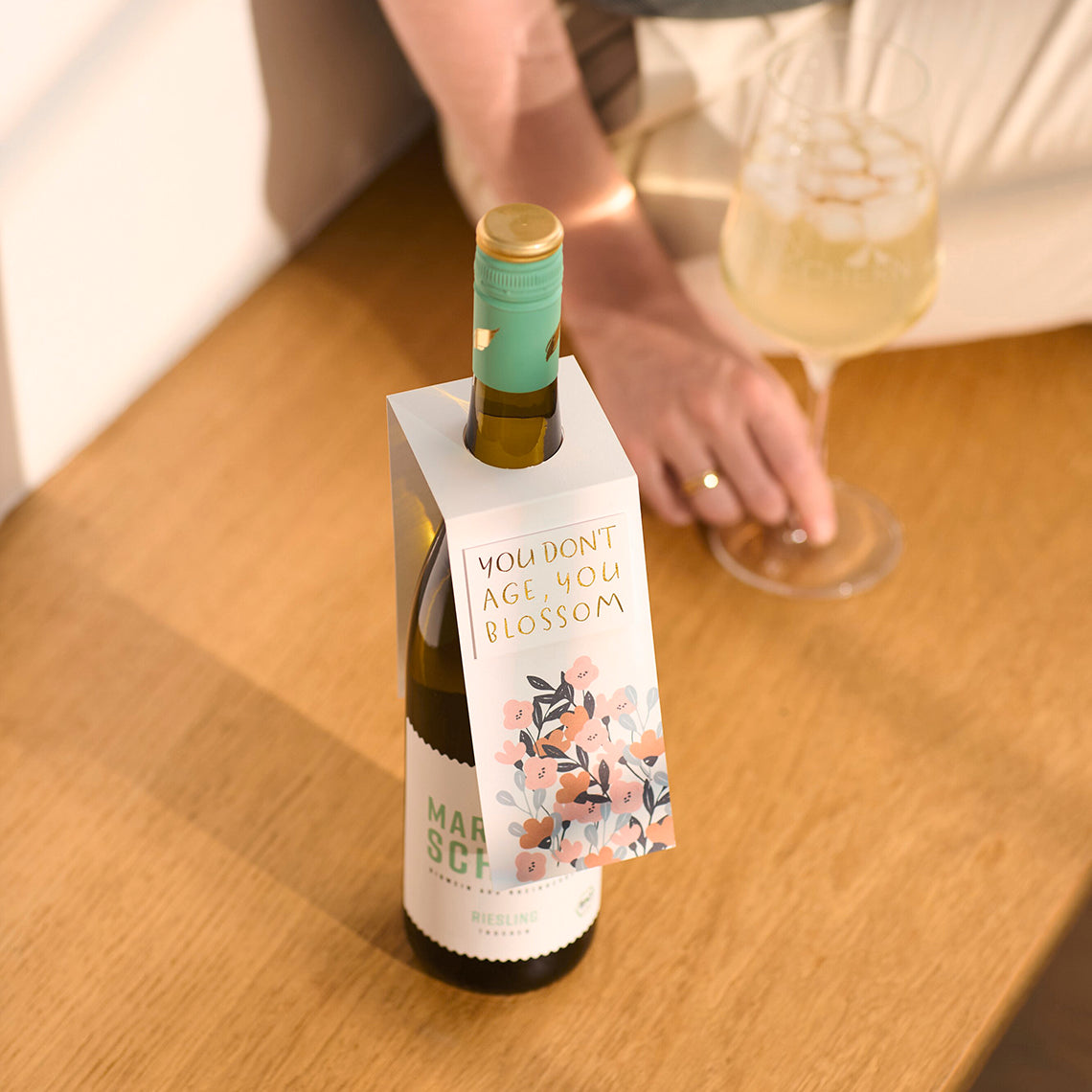 Räder Flesenkaart 'You don't age, you blossom'