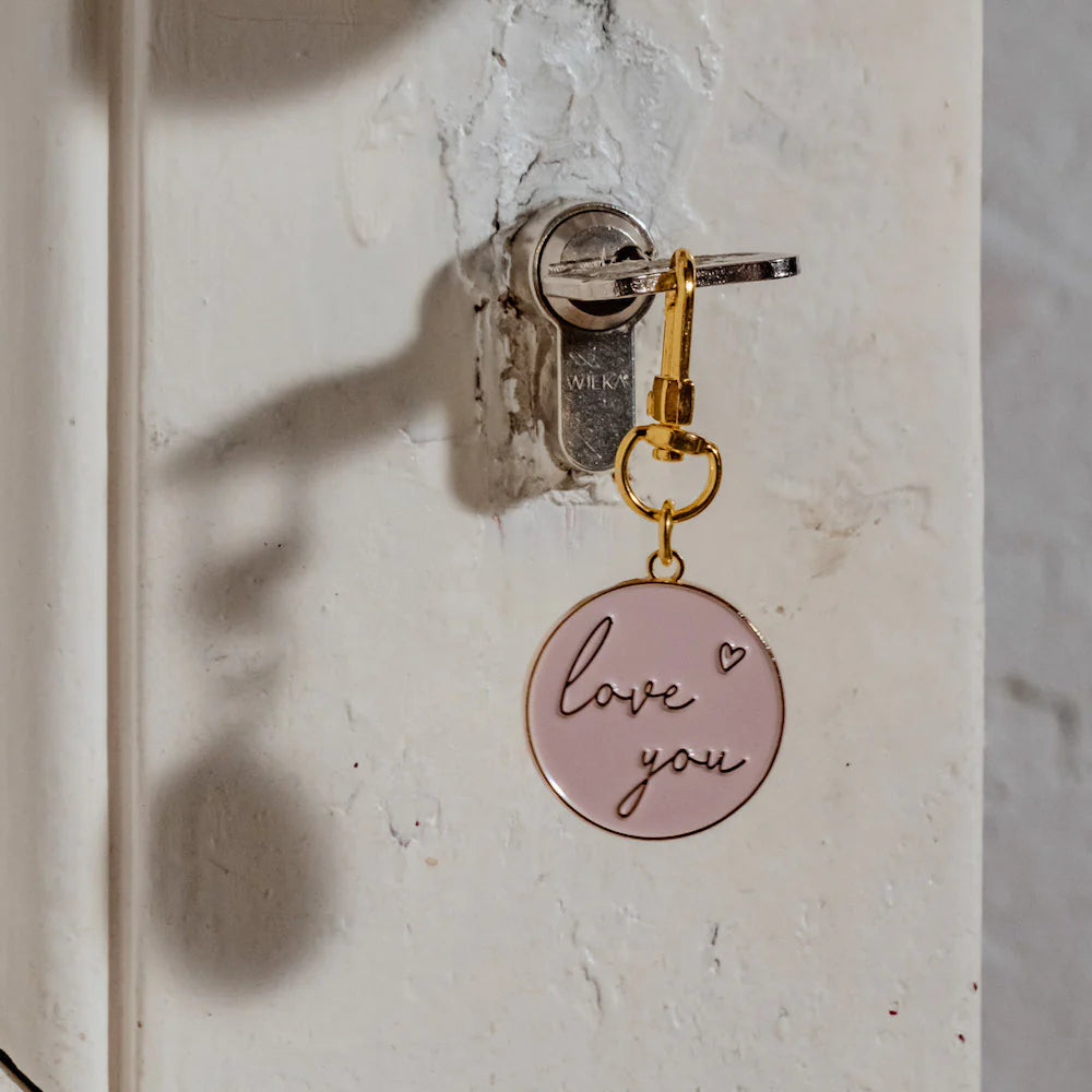 Eulenschnitt Sleutelhanger 'Love You'