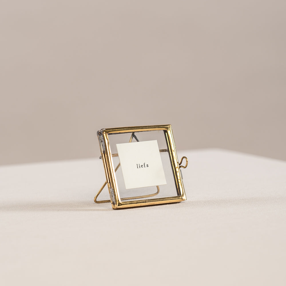 Ik pak je in Staand lijstje - 'veel geluk'