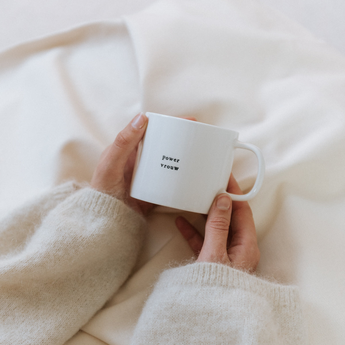 Ik pak je in Koffiemok 'powervrouw'