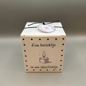 Vivir Sfeer - Een berichtje in een sfeerlichtje 'Zomaar'
