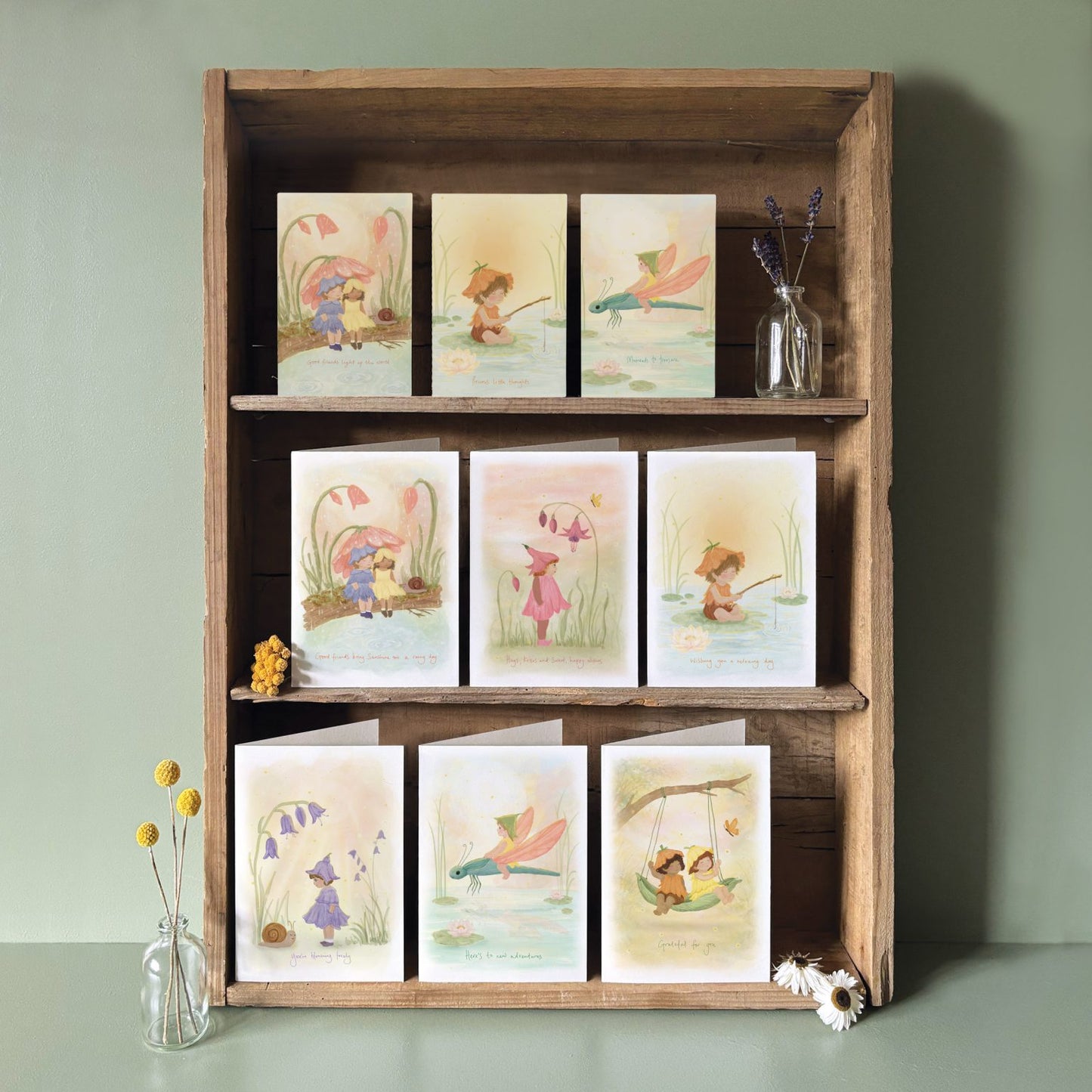 East Of India - Geschenkkaart 'Blooming lovely'