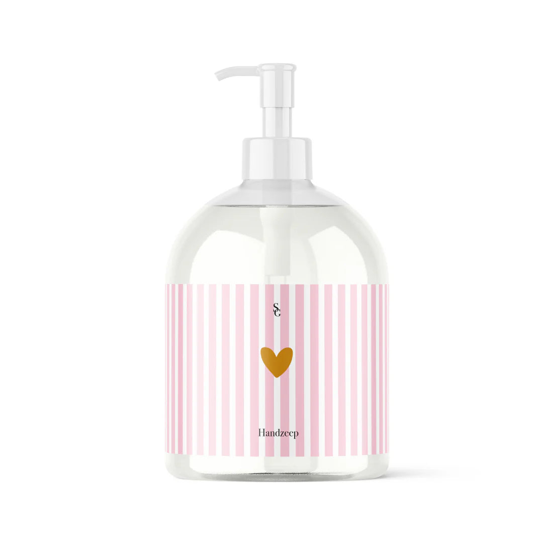 SG Handzeep | Pink Stripes 500 ml
