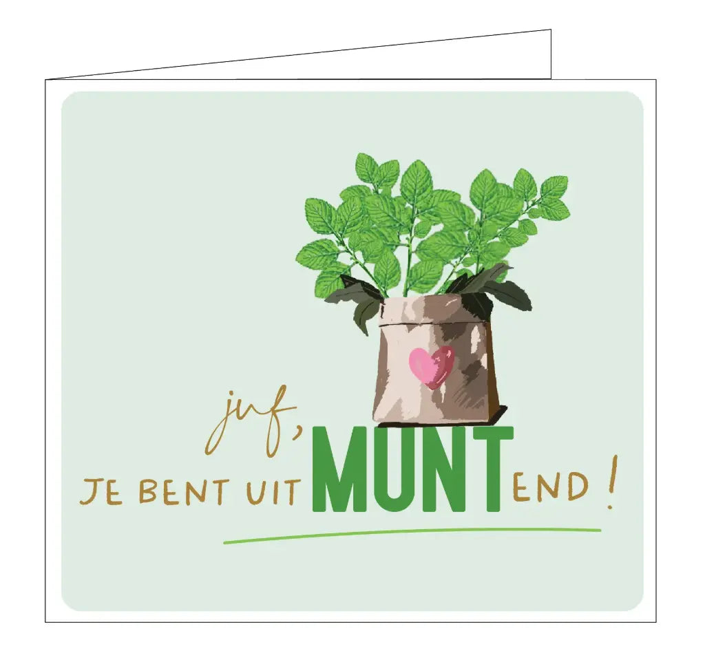 Hil Claesen Juf jij bent uitMUNTend!