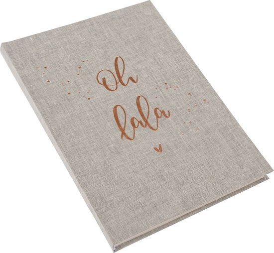 Goldbuch Notitieboek 'Oh lala' A5