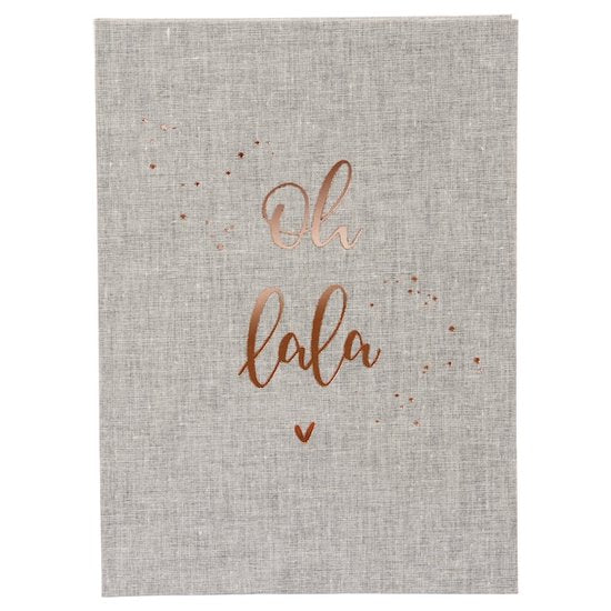 Goldbuch Notitieboek 'Oh lala' A5