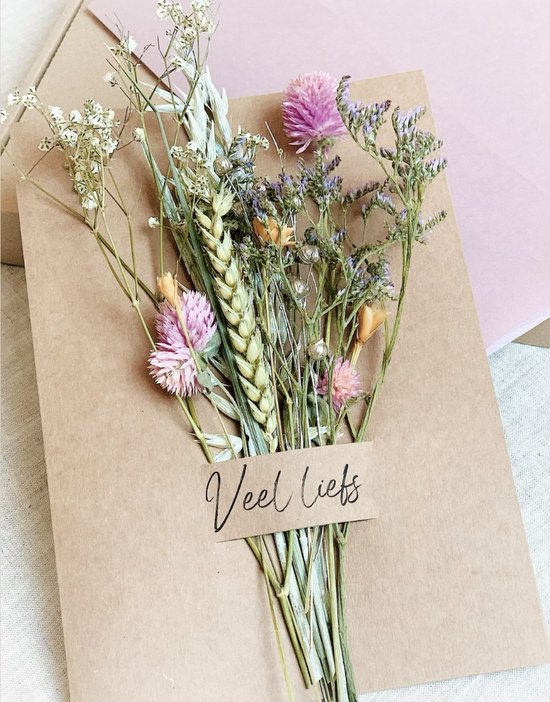 Loesieloe Wenskaart 'Veel Liefs'