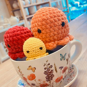 Duoworkshop Haken Ouder en Kind - Thema Octopus
