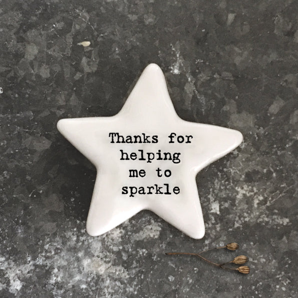 East of India Stertoken 'Thanks for helping me'