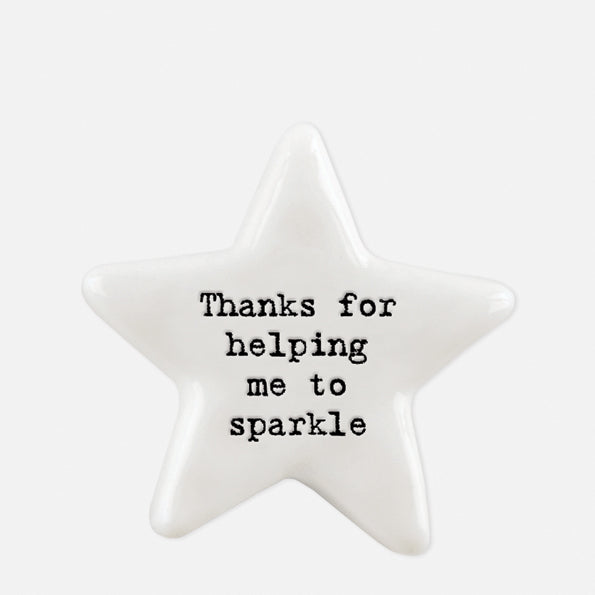 East of India Stertoken 'Thanks for helping me'