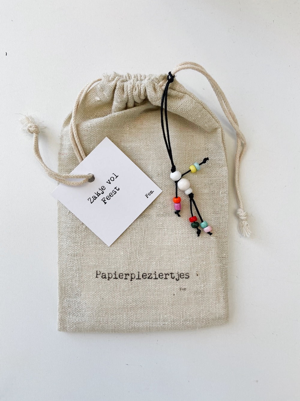 Papierpleziertjes - Zakje feest