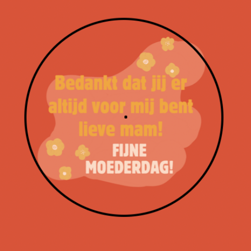 Vivir Sfeer - Een berichtje in een sfeerlichtje 'Moederdag'