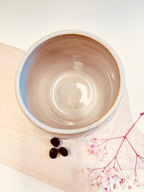 Keramiek Mok zonder Oor - Kiss from a Rose