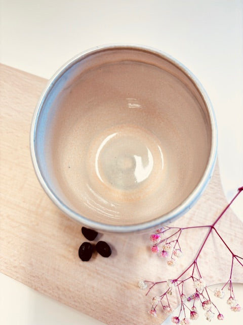 Keramiek Mok zonder Oor - Gold Dust