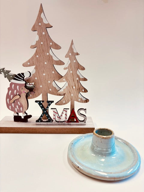 Keramiek Kandelaar - Minty Kisses